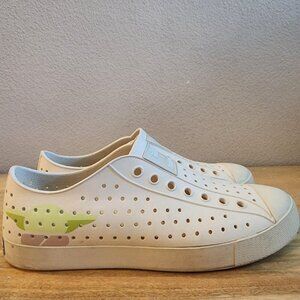 Star Wars Native Shoes Mens Size 9 Baby Yoda Grogu Slip On Lightweight Sneakers